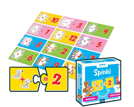 Gra Spinki - Dodawanie, odejmowanie 00888