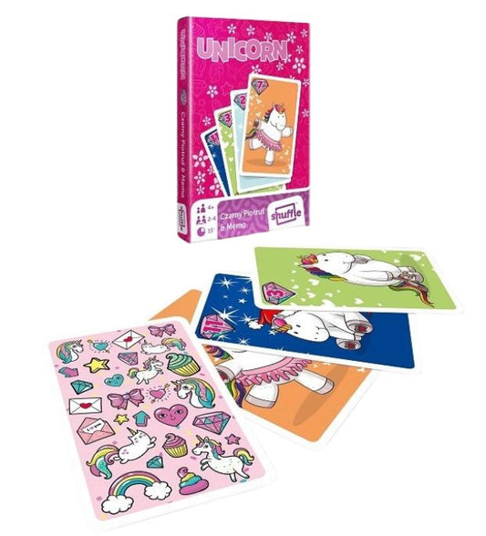 Karty Piotruś & Memo Happy Unicorn 10027343