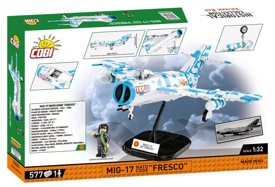 COBI HC VIETNAM WAR MIG-17 NATO 2424