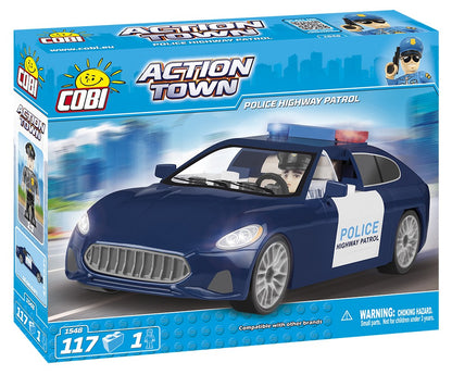 COBI ACTION TOWN Police Highway Patrol 110kl 1548
