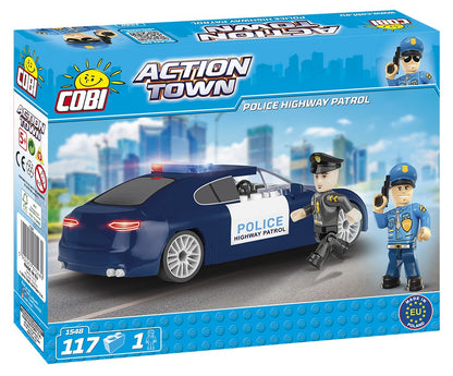 COBI ACTION TOWN Police Highway Patrol 110kl 1548