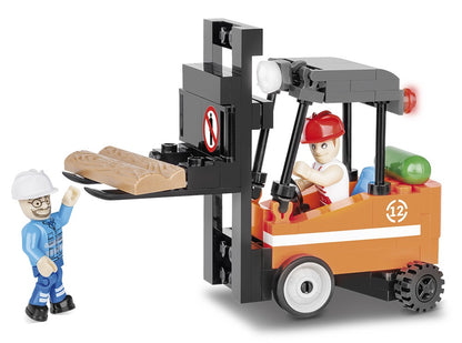 COBI ACTION TOWN Wózek widłowy Forklift 90kl 1668