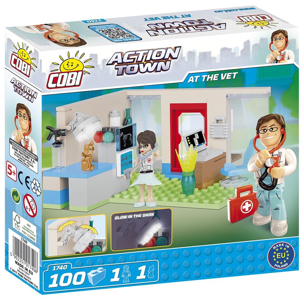 COBI ACTION TOWN Weterynarz 100kl 1740