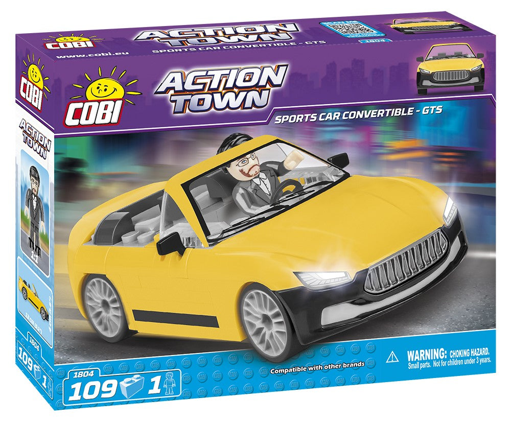 COBI ACTION TOWN Sport car convertible GTS 1804