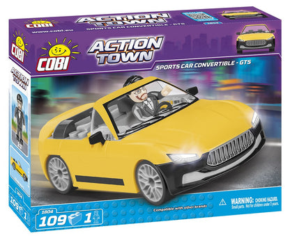 COBI ACTION TOWN Sport car convertible GTS 1804