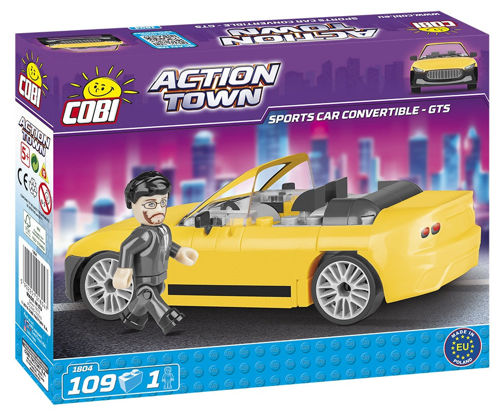 COBI ACTION TOWN Sport car convertible GTS 1804