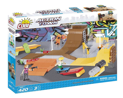 COBI ACTION TOWN Crazy Skatepark 420kl 1880