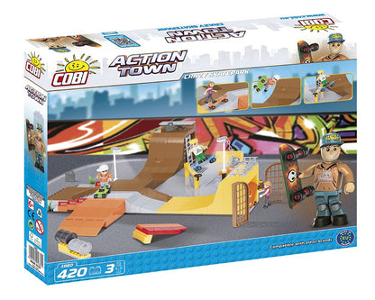COBI ACTION TOWN Crazy Skatepark 420kl 1880