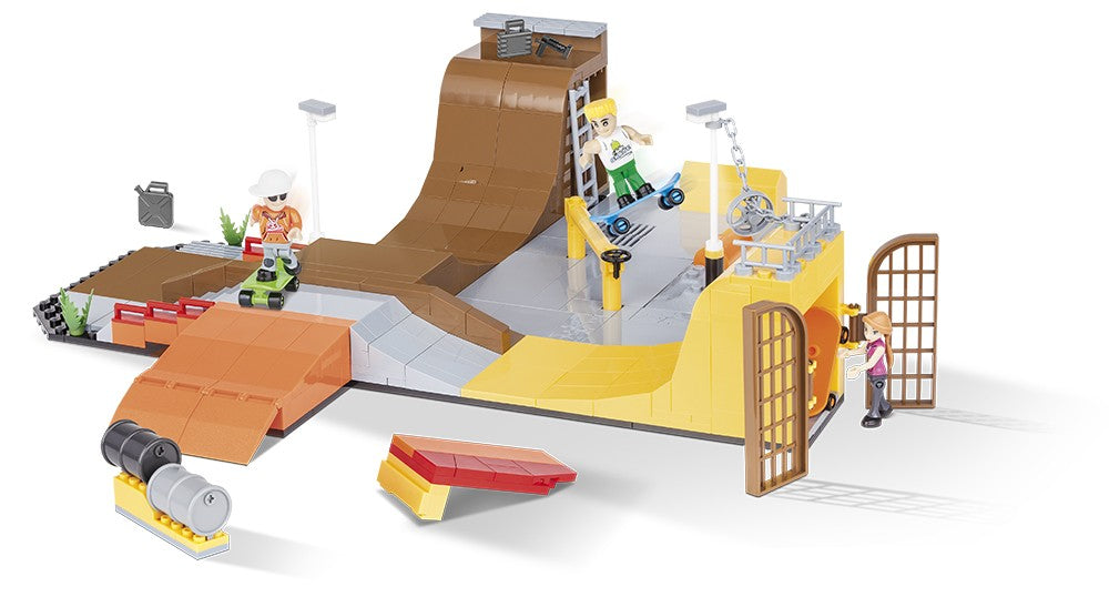 COBI ACTION TOWN Crazy Skatepark 420kl 1880