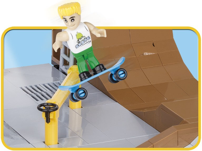 COBI ACTION TOWN Crazy Skatepark 420kl 1880