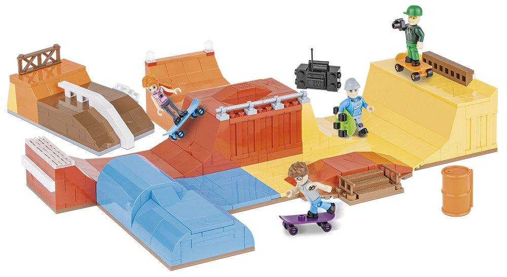 COBI ACTION TOWN Mega funny Skatepark 500kl 1881