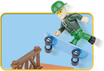 COBI ACTION TOWN Mega funny Skatepark 500kl 1881