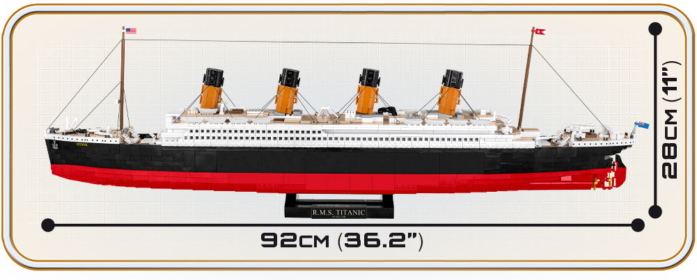 COBI HC R.M.S. Titanic 1:3000 2840kl 1916