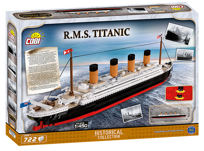 Historical collection hc rms titanic 722 klocki