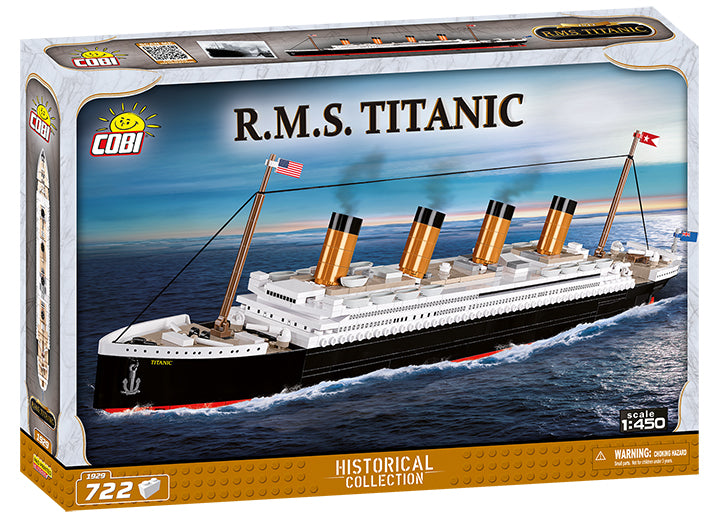 Historical collection hc rms titanic 722 klocki