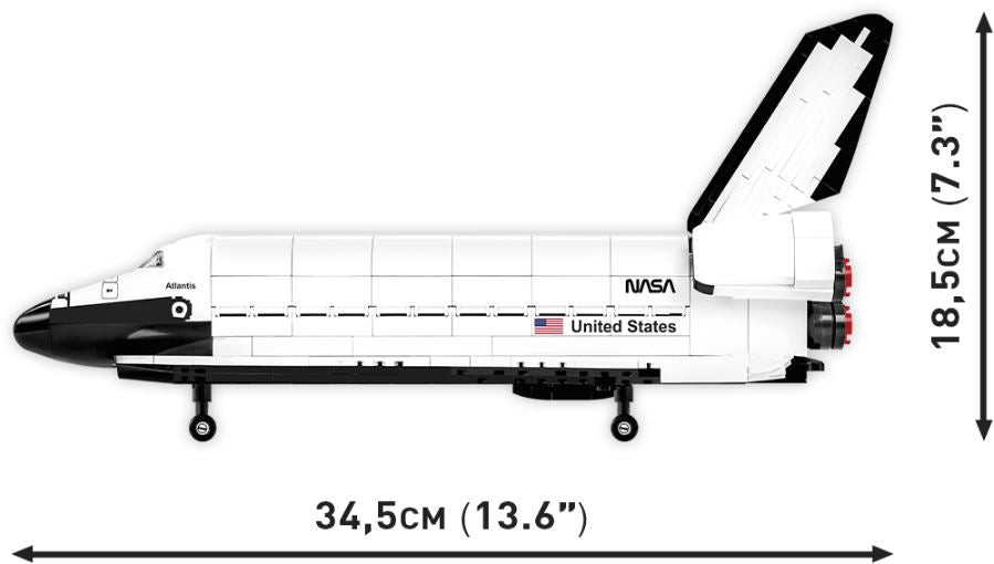 COBI HC Space Shuttle Atlantis 685kl 1930