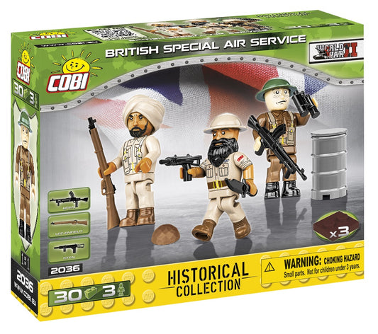 COBI HC WWII BritishSpecialAirSeries30kl+3fig 2036