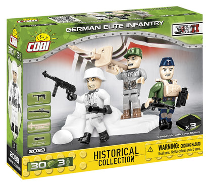 COBI HC WWII German Elite Troops 30kl/3fig 2039
