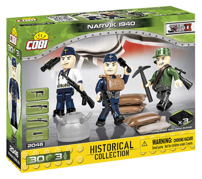 COBI HC WWII German 1St Infantry 30kl/3fig 2046