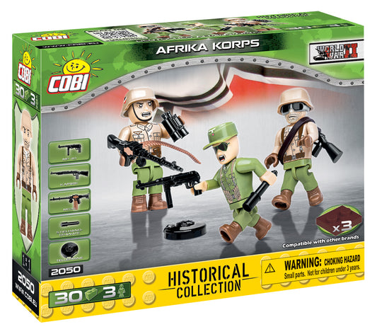 COBI HC WWII Afrika Korps 30kl /3fig 2050