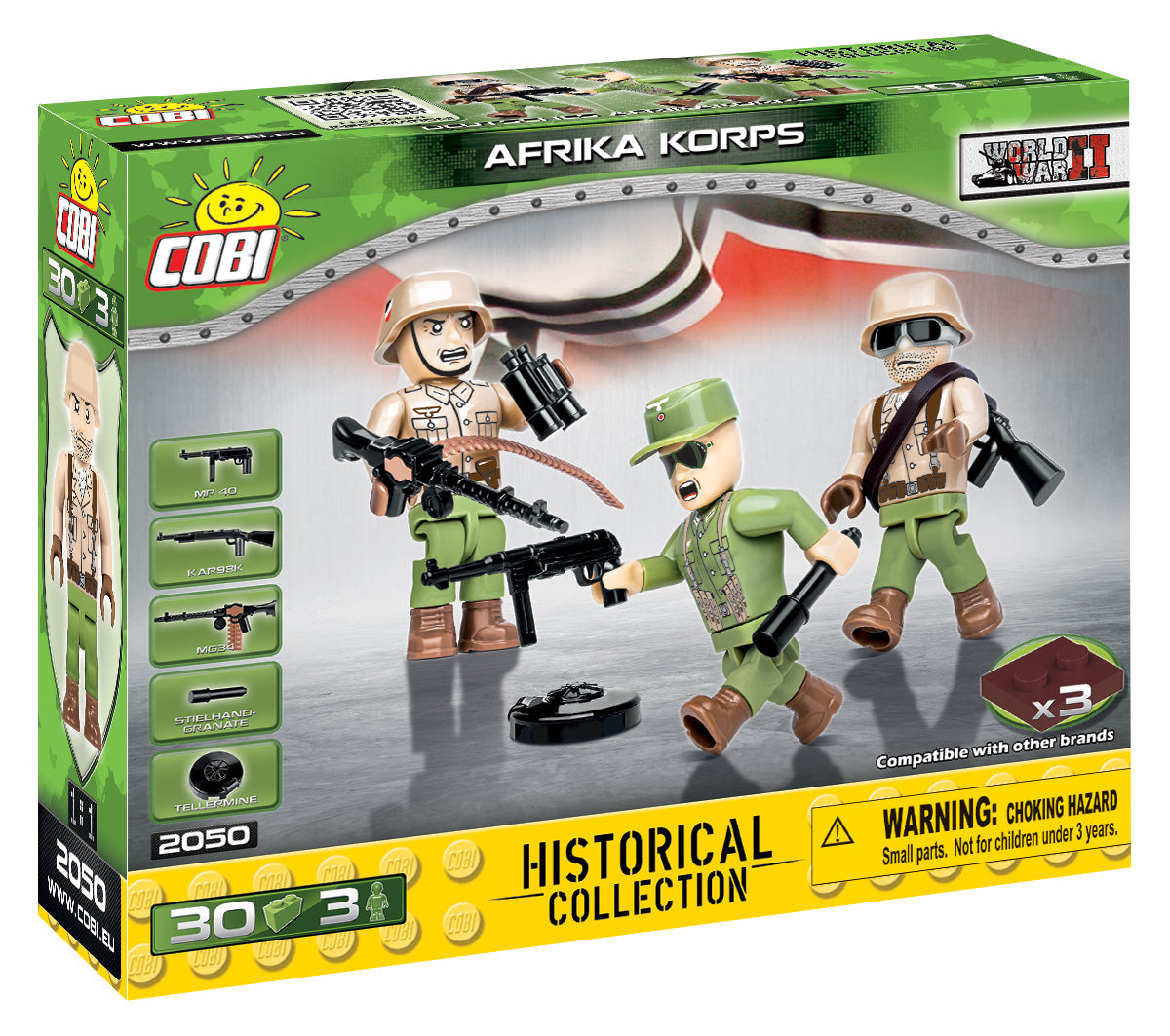 COBI HC WWII Afrika Korps 30kl /3fig 2050