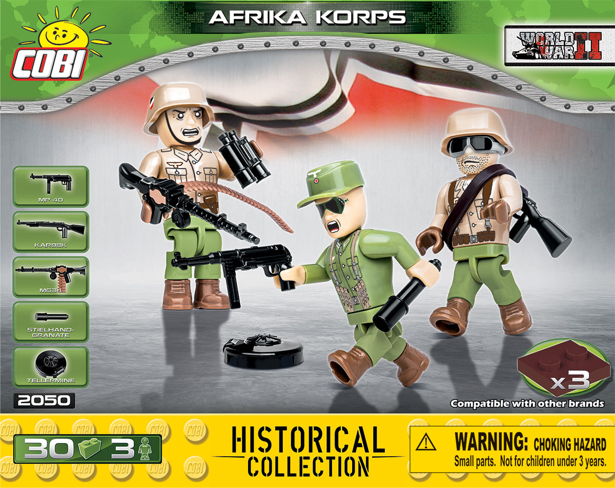 COBI HC WWII Afrika Korps 30kl /3fig 2050