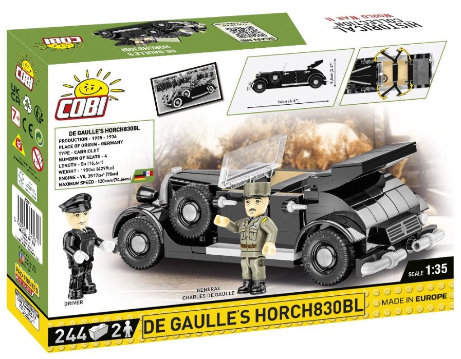 COBI HC WWII CDG'S 1936 Horch 830 244kl 2261