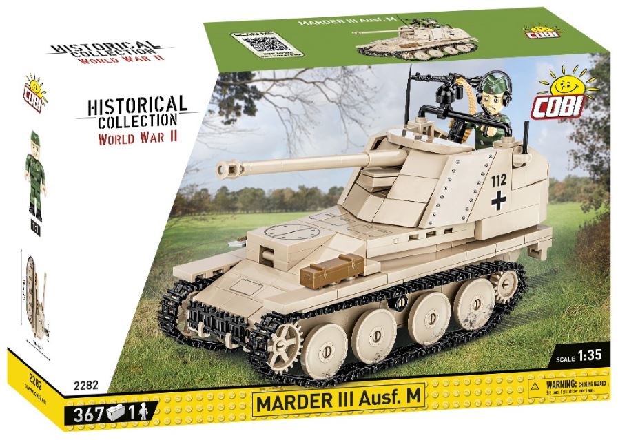 COBI HC WWII Marder III Ausf.M 367kl 2282