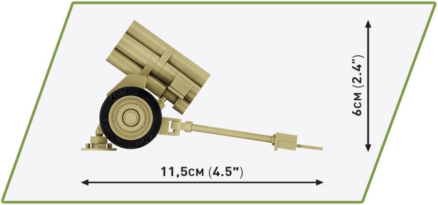 COBI HC WWII 15cm Nebelwerfer 41 130kl 2291