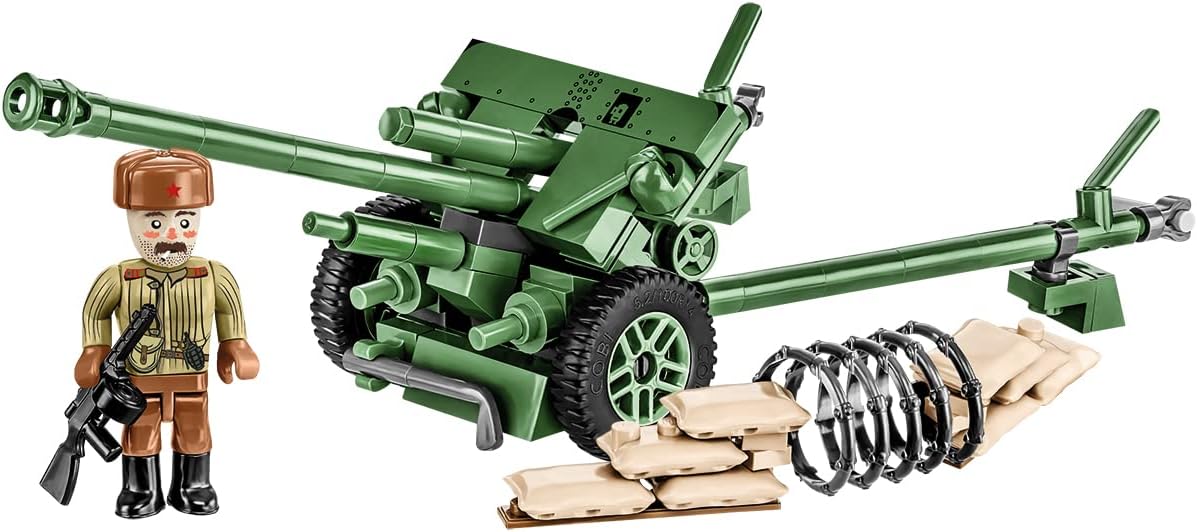 COBI HC WWII ZIS 3-76mm Division Gun 130kl 2293