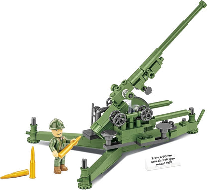 COBI HC WWII French Anti-Aircr.gun 90mm 217kl 2294