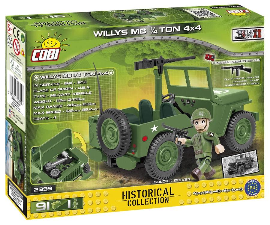 COBI HC WWII U.S.Army truck 1/4-Ton 91kl 2399