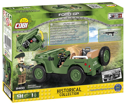 COBI HC WWII pojazd wojsk.Ford GP 91kl 2400 24000
