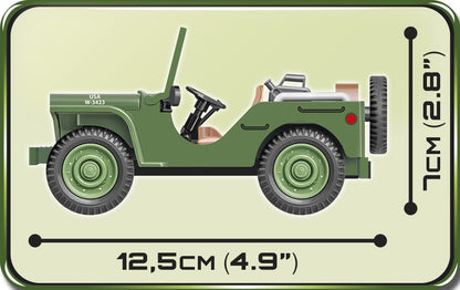COBI HC WWII pojazd wojsk.Ford GP 91kl 2400 24000