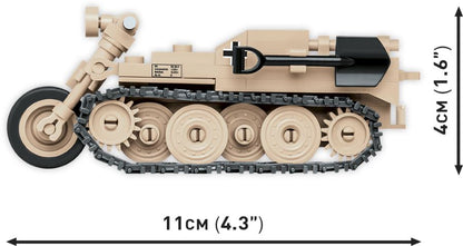 COBI HC WWII S.D. KFZ 2 Kettenkrad 170kl 2401