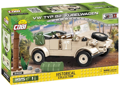 COBI HC WWII VW Type 82 Kubelwagen 195kl 2402