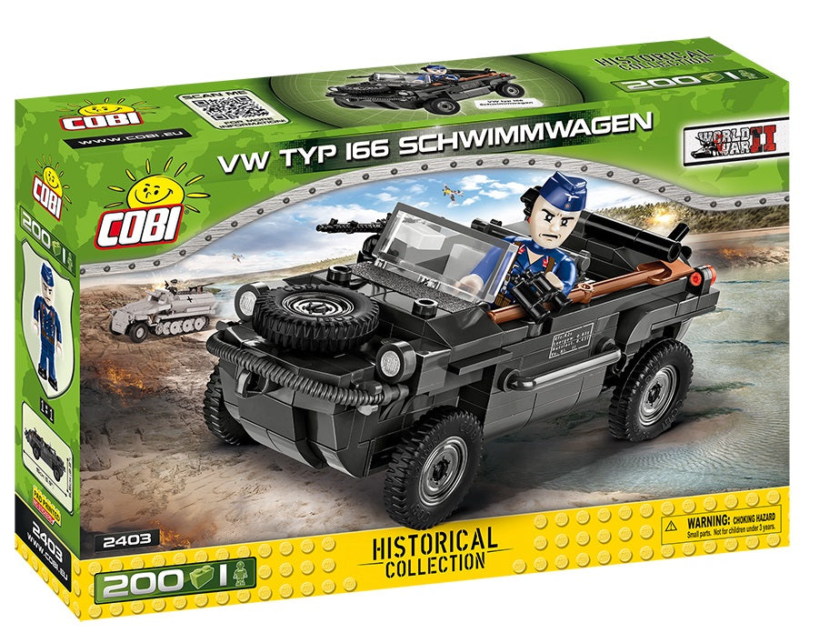 COBI HC WWII VW Type 166 Schwimmwag.200kl 2403
