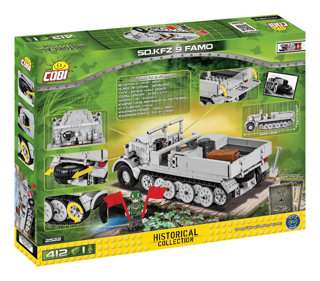 COBI HC WWII SD.KFZ 9 FAMO 412kl 2522