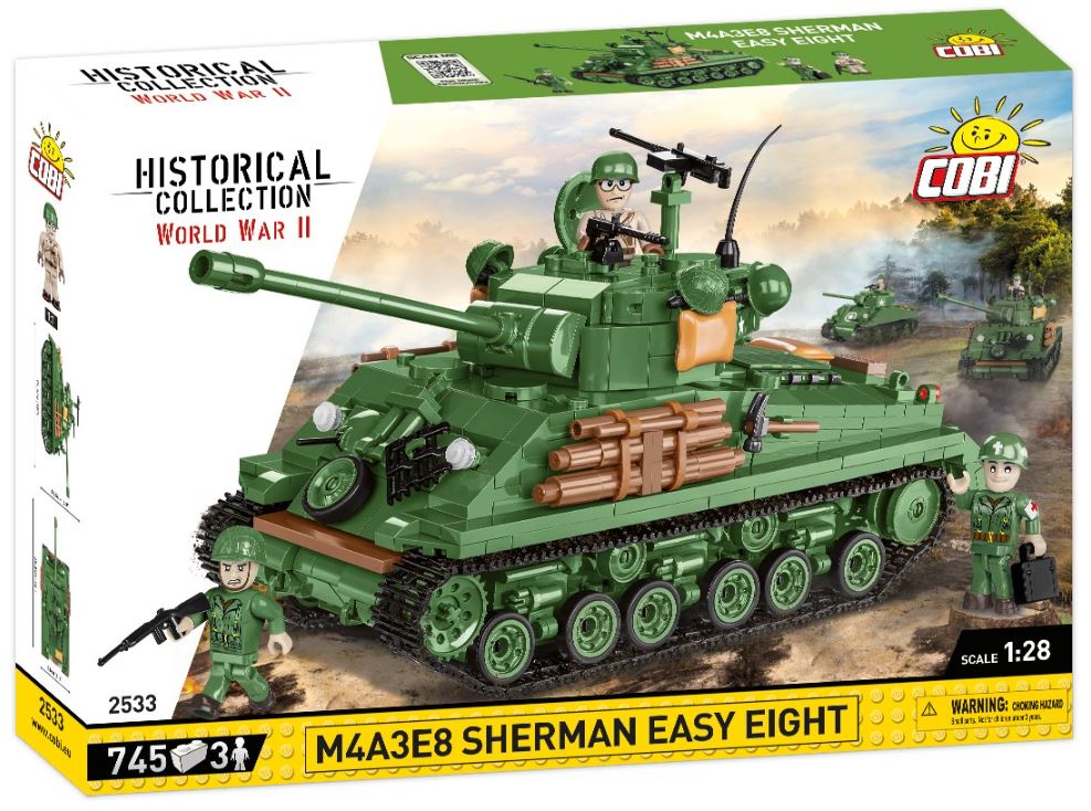 COBI HC WWII M4A Sherman 745kl 2533