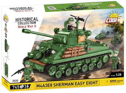 COBI HC WWII M4A Sherman 745kl 2533