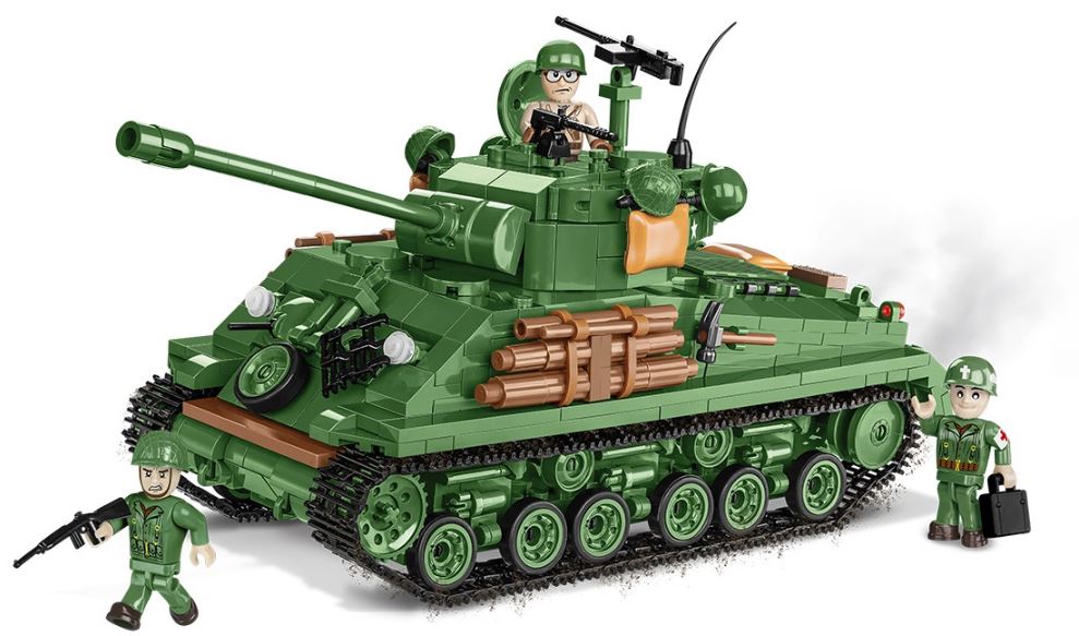 COBI HC WWII M4A Sherman 745kl 2533