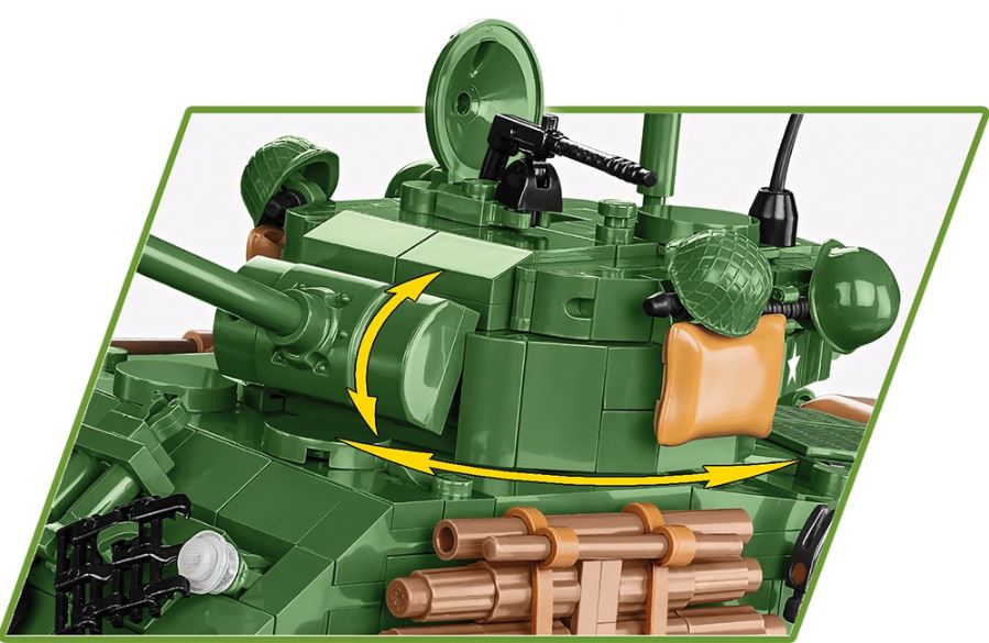 COBI HC WWII M4A Sherman 745kl 2533