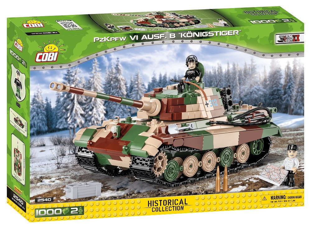 COBI HC WWII PanzerkampfwagenVI Ausf.B 1000kl 2540