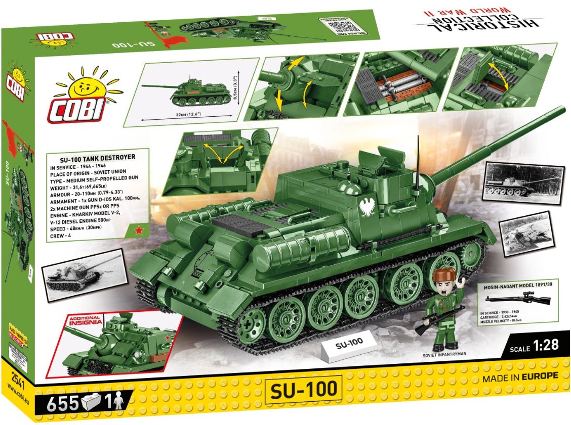 COBI HC WWII SU-100 655kl 2541