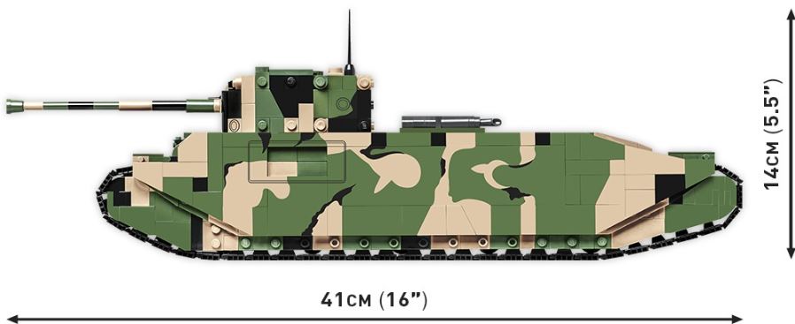 COBI HC WWII BritishTOG II SHTTank1225kl 2544