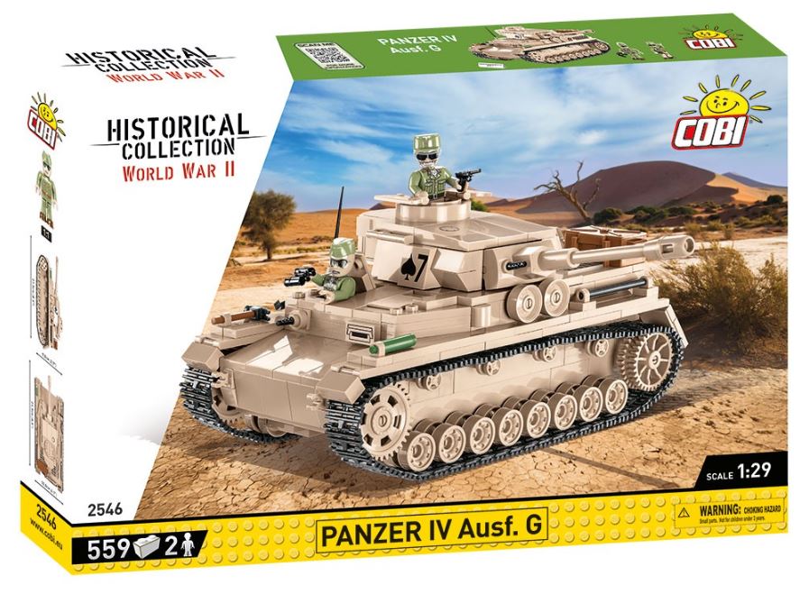 COBI HC WWII Panzerkampfwagen IV Ausf.G 559kl 2546