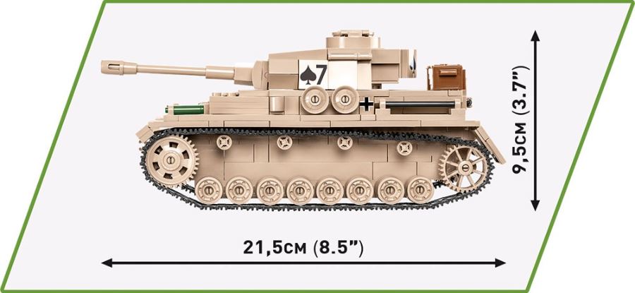 COBI HC WWII Panzerkampfwagen IV Ausf.G 559kl 2546