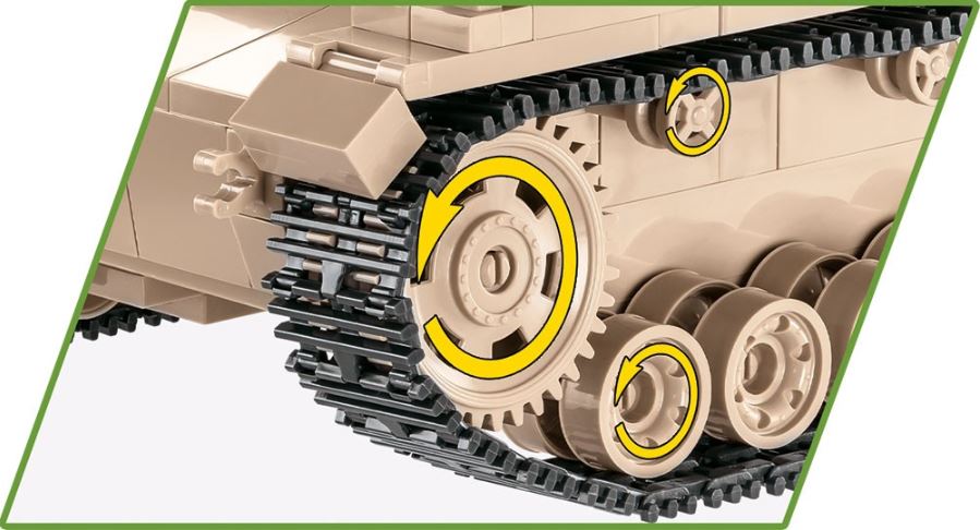 COBI HC WWII Panzerkampfwagen IV Ausf.G 559kl 2546