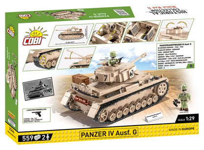 COBI HC WWII Panzerkampfwagen IV Ausf.G 559kl 2546
