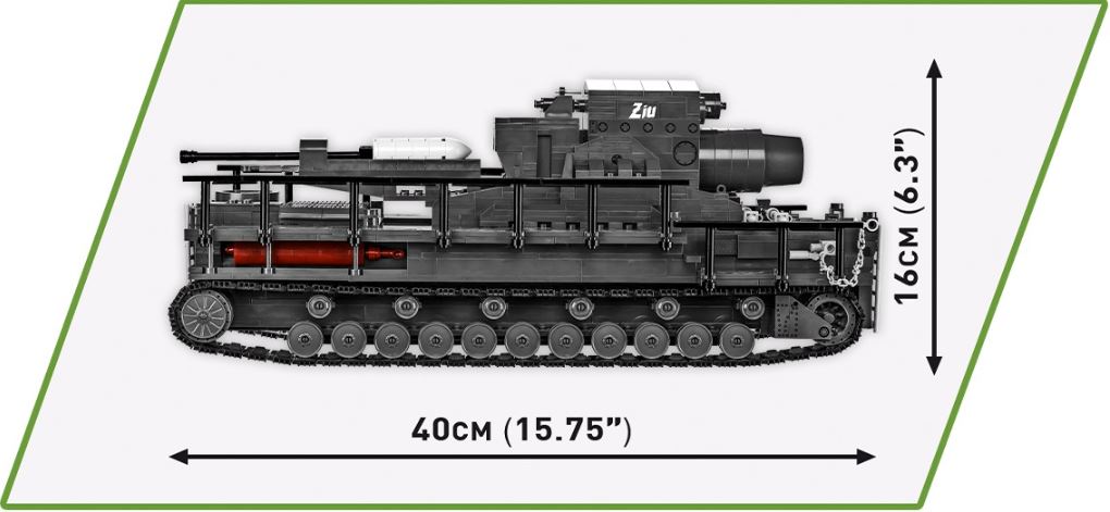 COBI WWII 60cm Karl-Gerat 040ZU 1574kl 2560